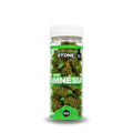 Fleur de CBD Small Bud Amnesia Stone CBD en pot transparent 10G – tête de cannabis CBD premium riche en terpènes, taux THC inférieur à 0,3 %, fleurs CBD légales indoor haute qualité
